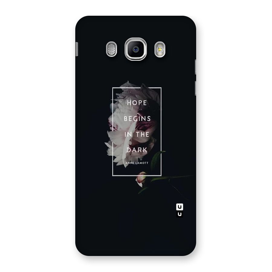 Dark Hope Back Case for Samsung Galaxy J5 2016