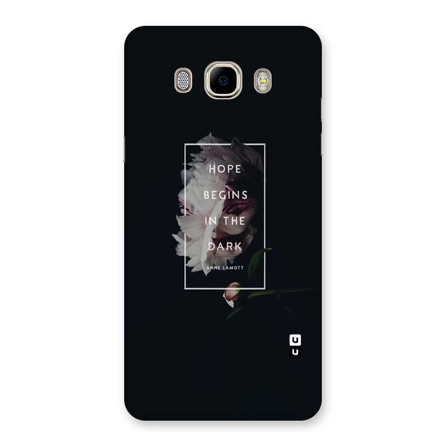Dark Hope Back Case for Samsung Galaxy J7 2016