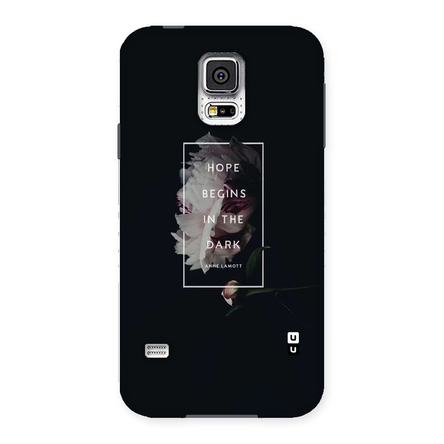 Dark Hope Back Case for Samsung Galaxy S5