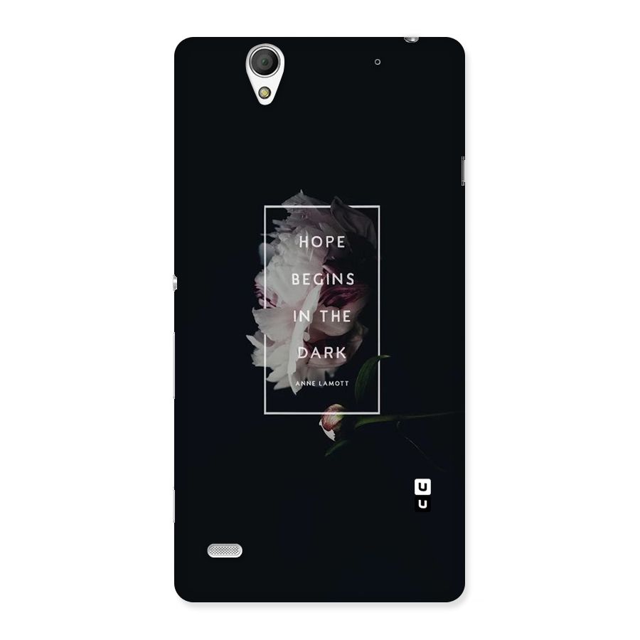 Dark Hope Back Case for Sony Xperia C4
