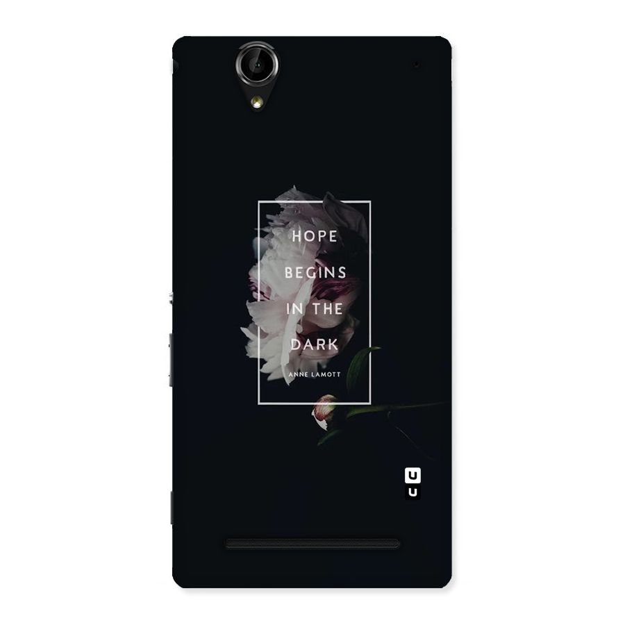Dark Hope Back Case for Sony Xperia T2