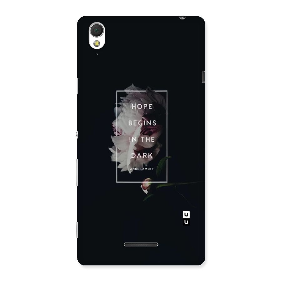 Dark Hope Back Case for Sony Xperia T3