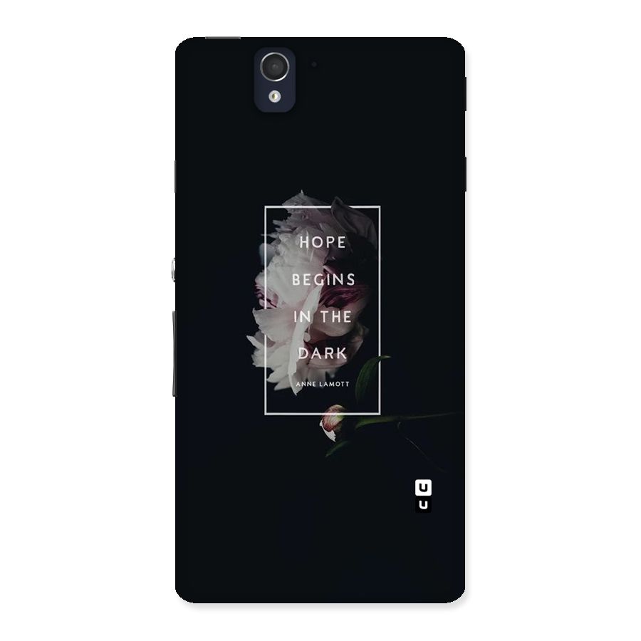 Dark Hope Back Case for Sony Xperia Z