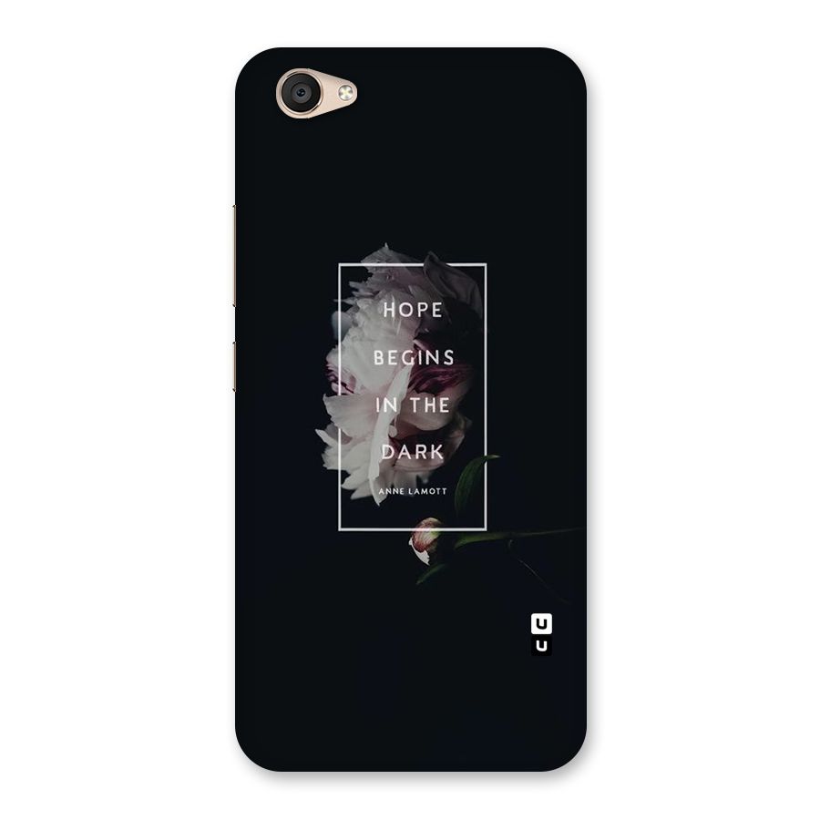 Dark Hope Back Case for Vivo V5 Plus
