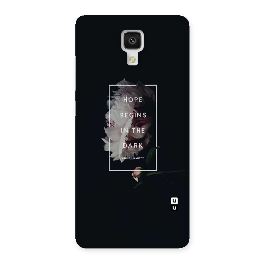 Dark Hope Back Case for Xiaomi Mi 4