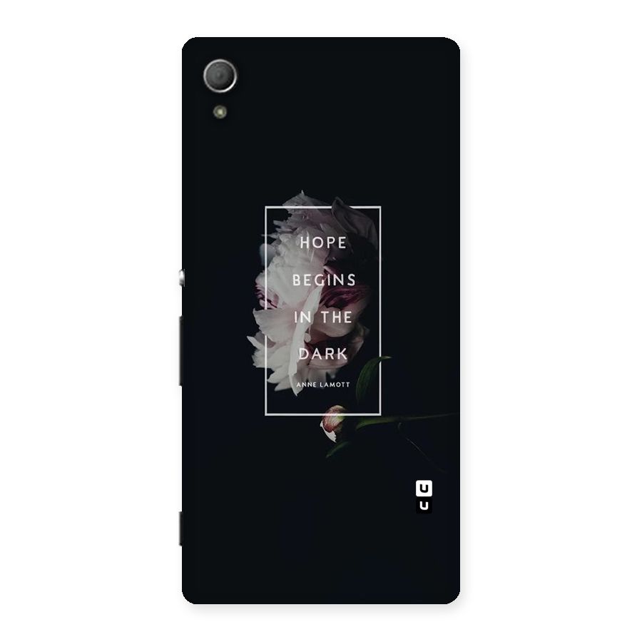 Dark Hope Back Case for Xperia Z3 Plus