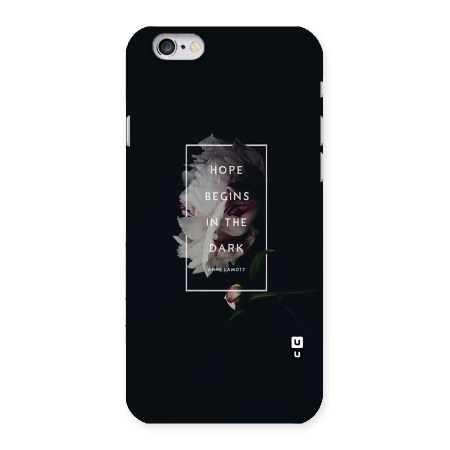 Dark Hope Back Case for iPhone 6 6S