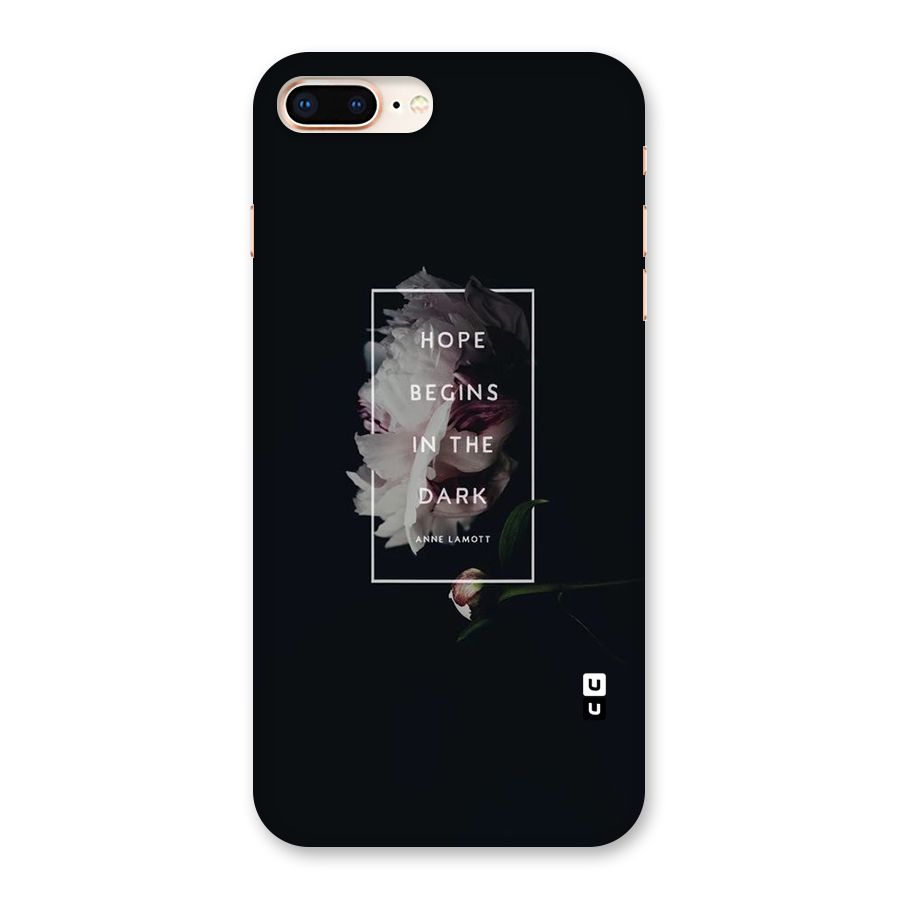 Dark Hope Back Case for iPhone 8 Plus