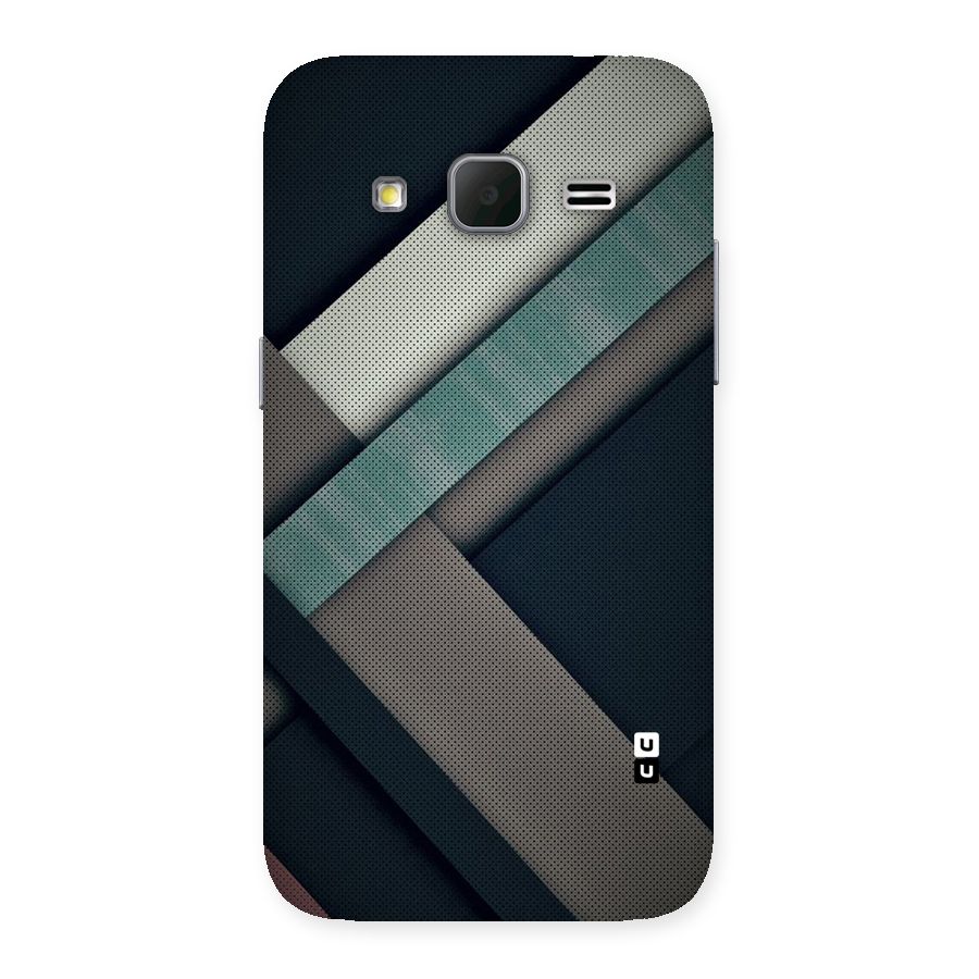 Dark Stripes Back Case for Galaxy Core Prime