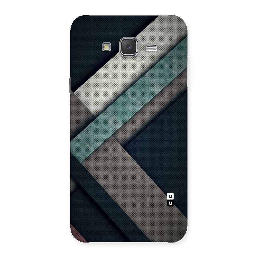Dark Stripes Back Case for Galaxy J7