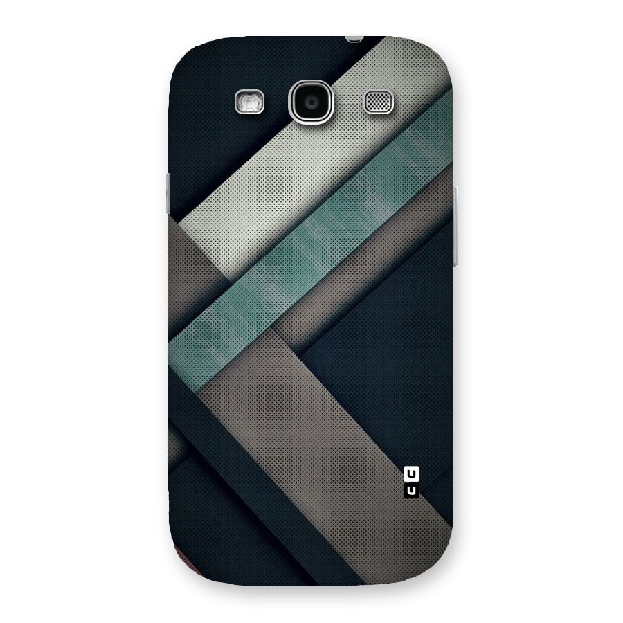 Dark Stripes Back Case for Galaxy S3