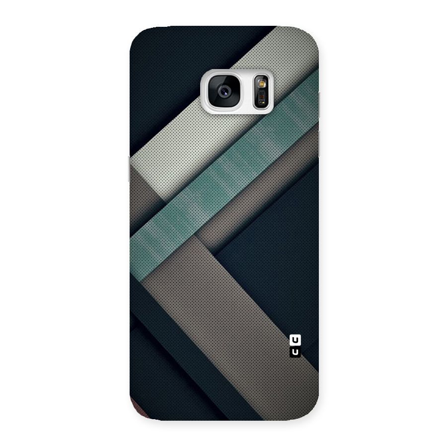 Dark Stripes Back Case for Galaxy S7 Edge