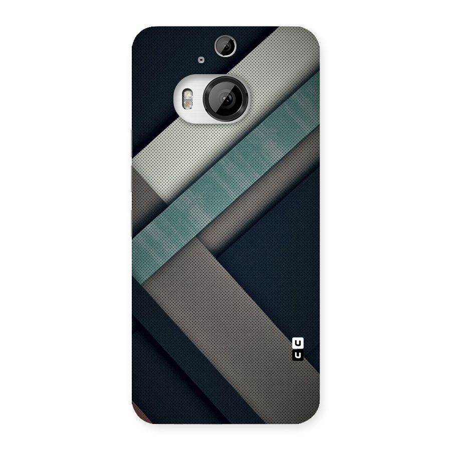 Dark Stripes Back Case for HTC One M9 Plus