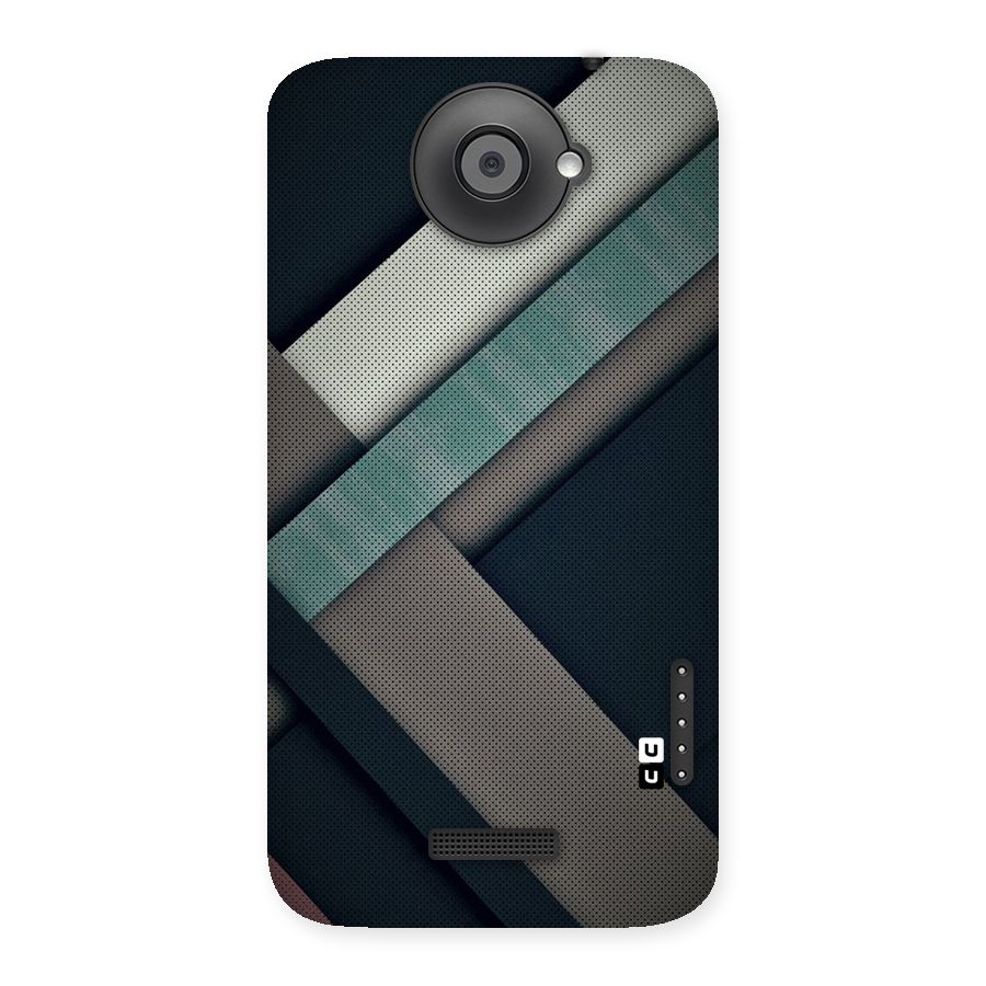 Dark Stripes Back Case for HTC One X