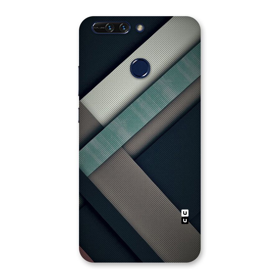 Dark Stripes Back Case for Honor 8 Pro