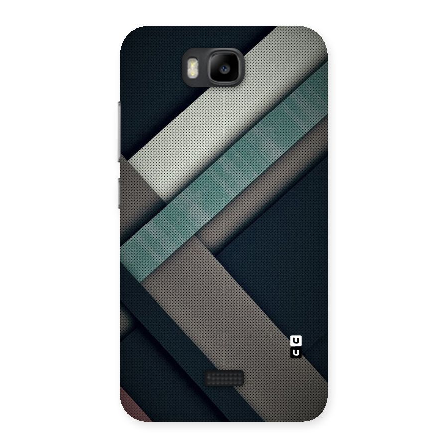 Dark Stripes Back Case for Honor Bee