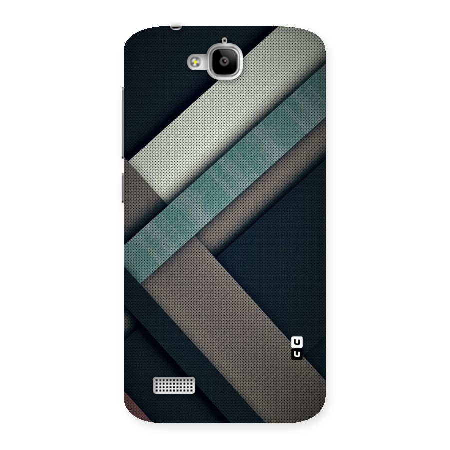 Dark Stripes Back Case for Honor Holly