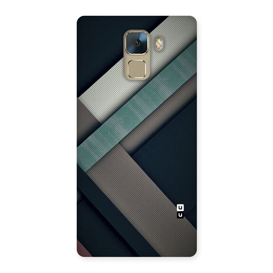 Dark Stripes Back Case for Huawei Honor 7