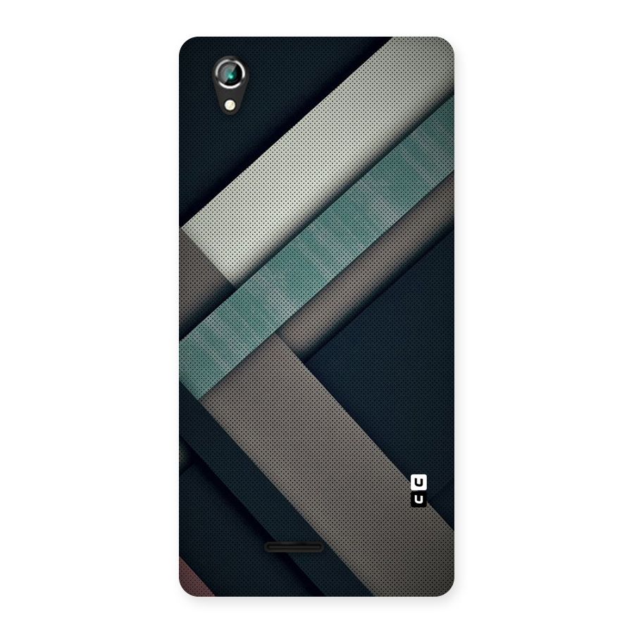 Dark Stripes Back Case for Lava Iris 800