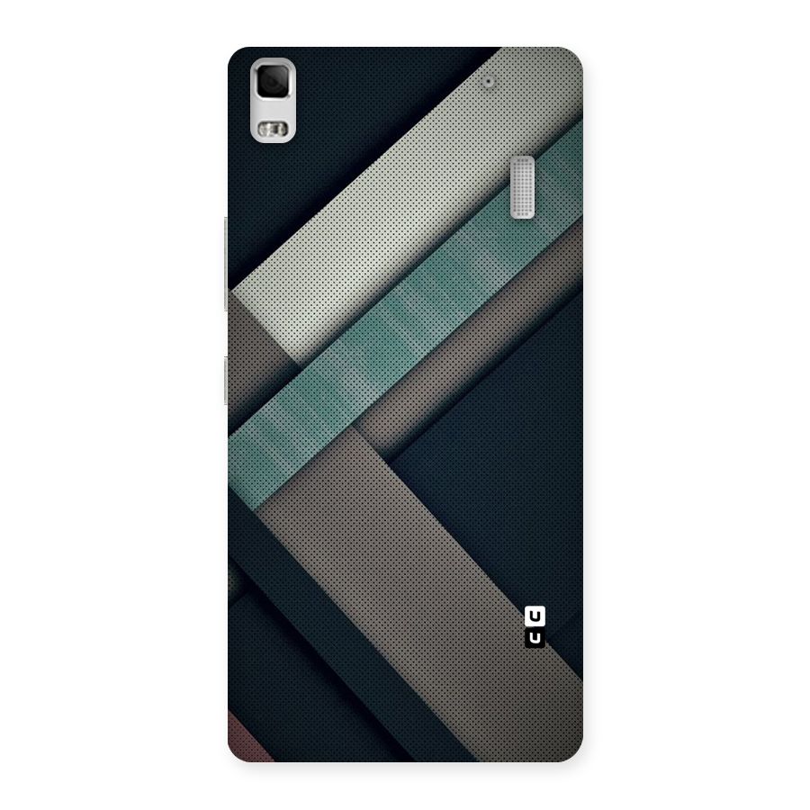 Dark Stripes Back Case for Lenovo K3 Note
