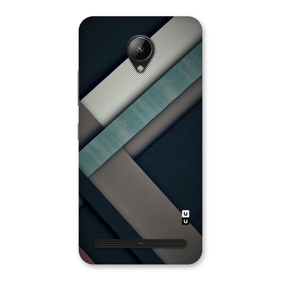 Dark Stripes Back Case for Lenovo C2