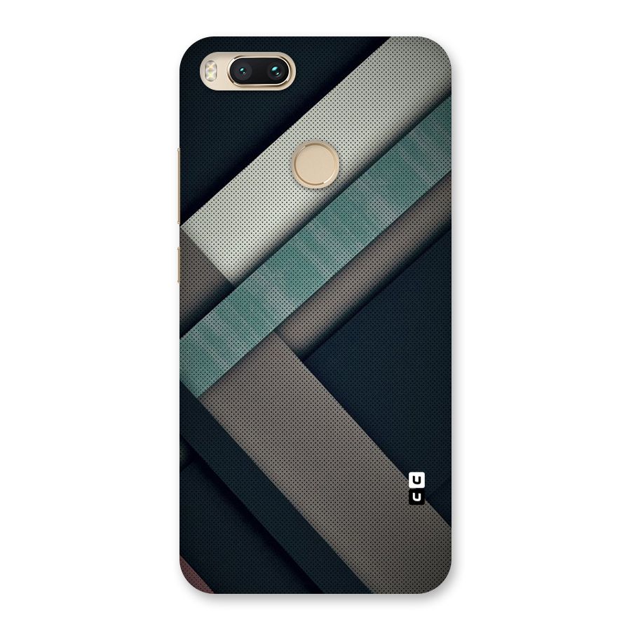 Dark Stripes Back Case for Mi A1