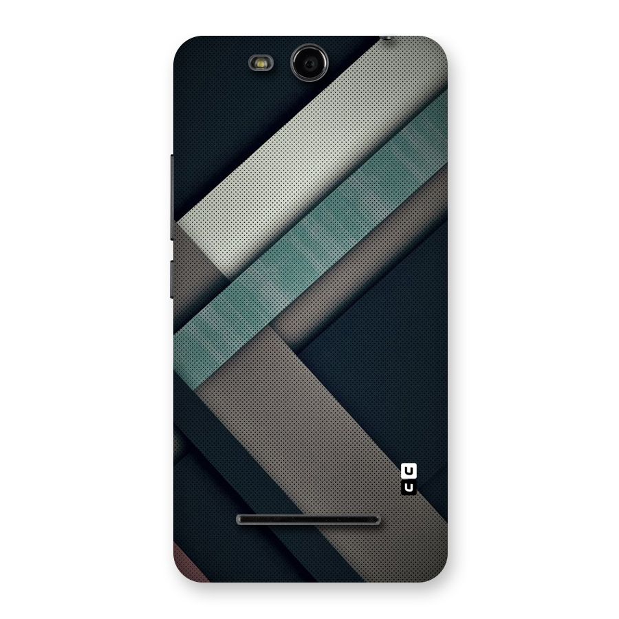 Dark Stripes Back Case for Micromax Canvas Juice 3 Q392