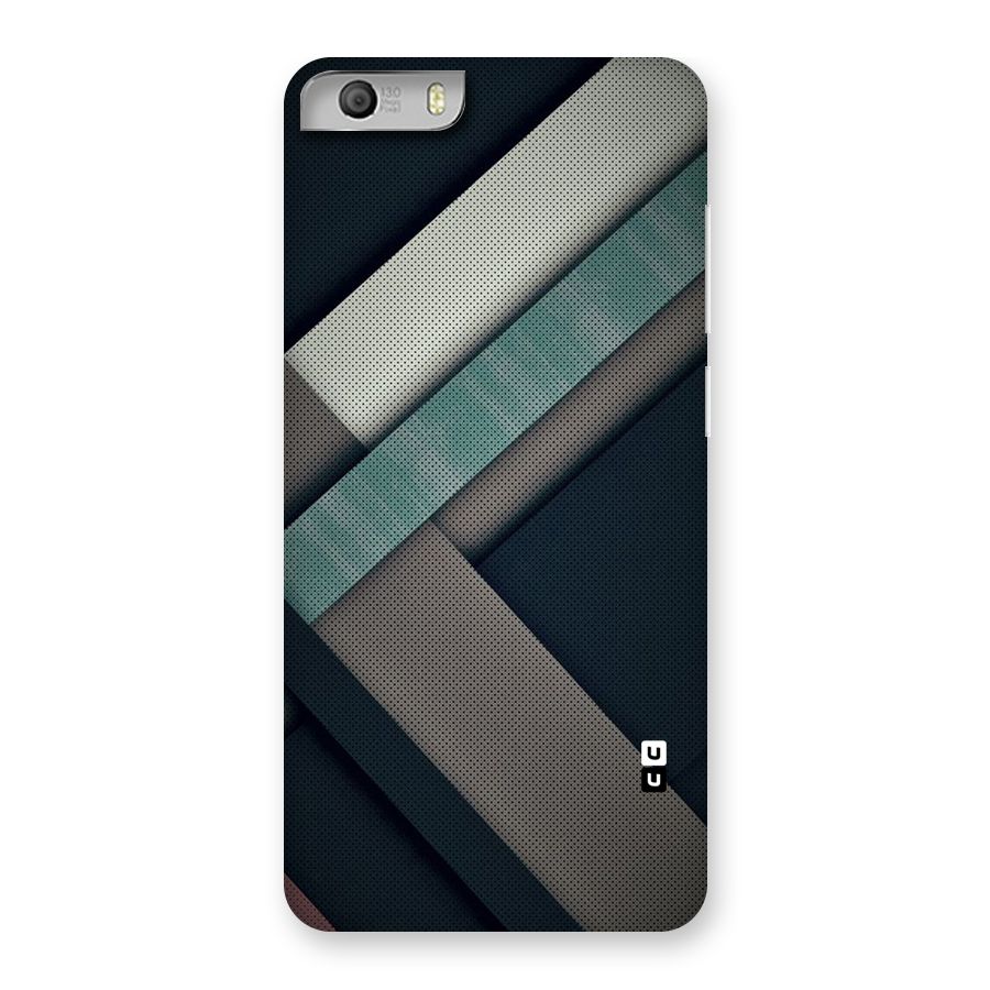 Dark Stripes Back Case for Micromax Canvas Knight 2