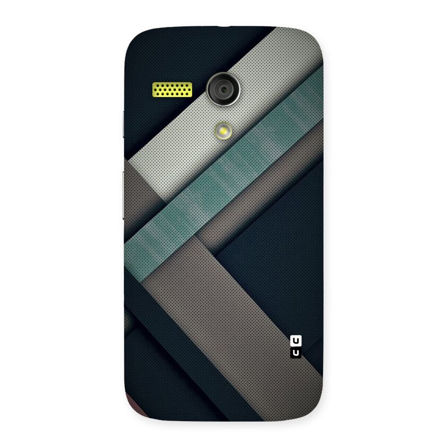 Dark Stripes Back Case for Moto G