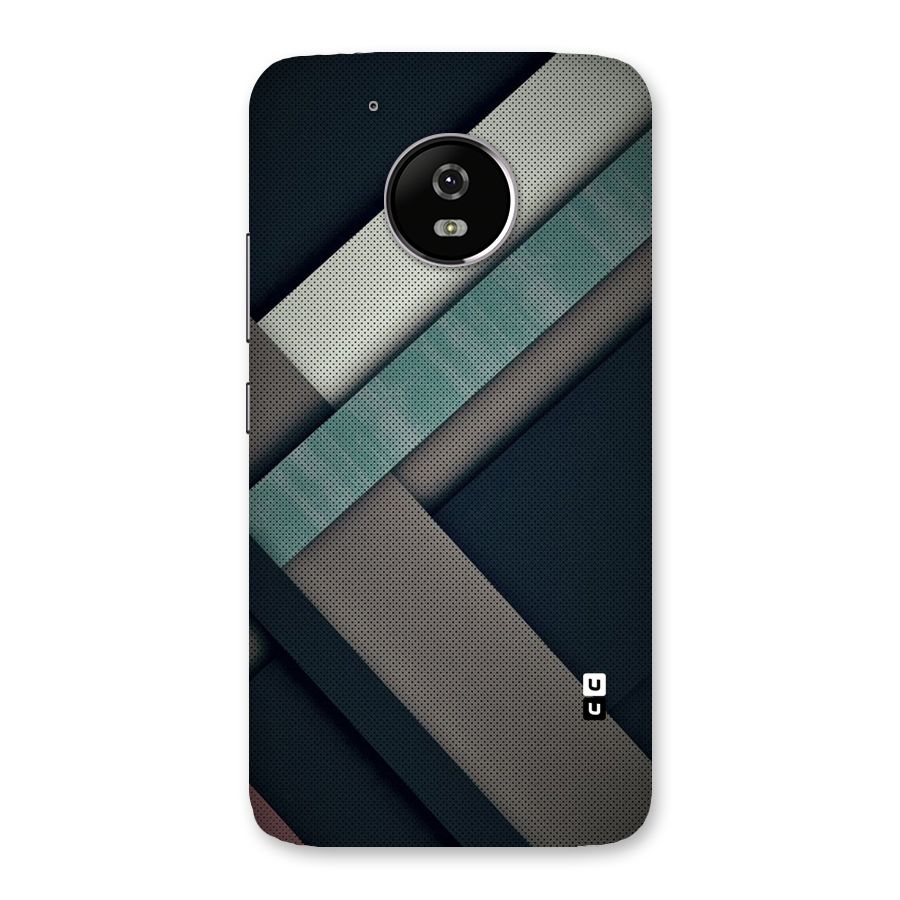 Dark Stripes Back Case for Moto G5