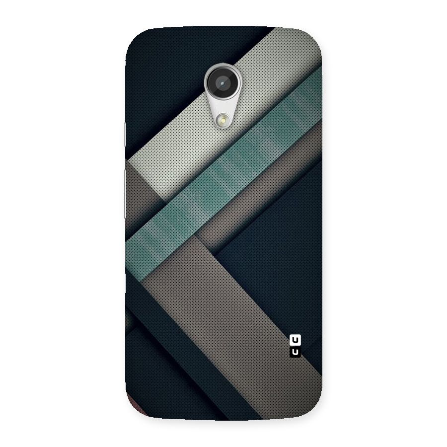 Dark Stripes Back Case for Moto G 2nd Gen