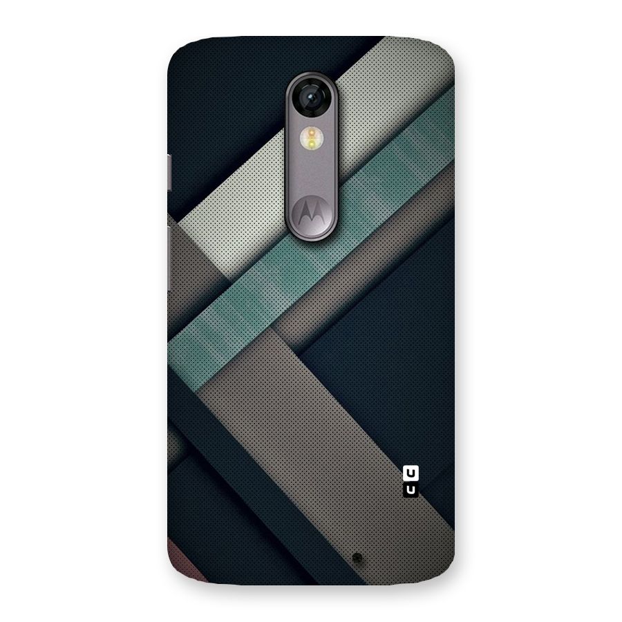 Dark Stripes Back Case for Moto X Force