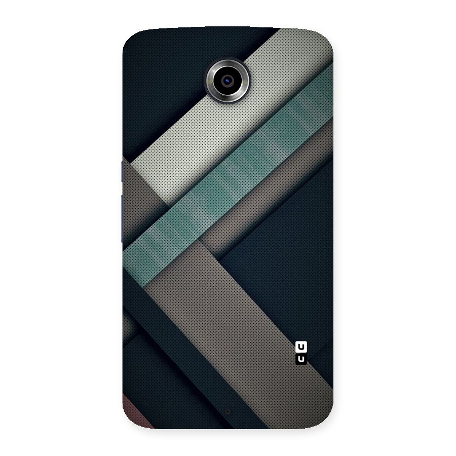 Dark Stripes Back Case for Nexsus 6