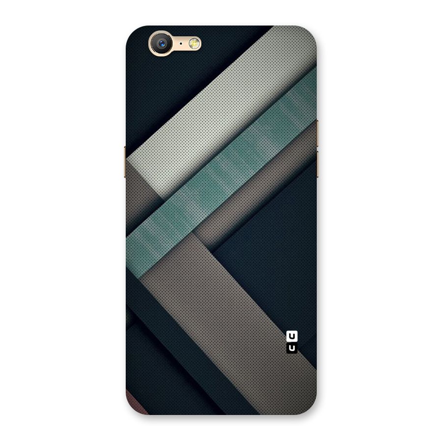 Dark Stripes Back Case for Oppo A57