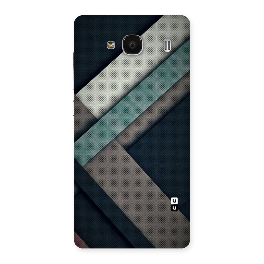 Dark Stripes Back Case for Redmi 2 Prime