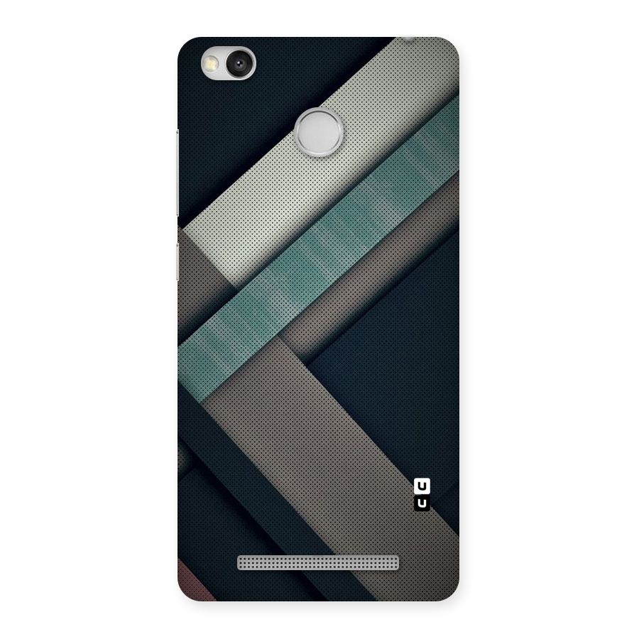 Dark Stripes Back Case for Redmi 3S Prime