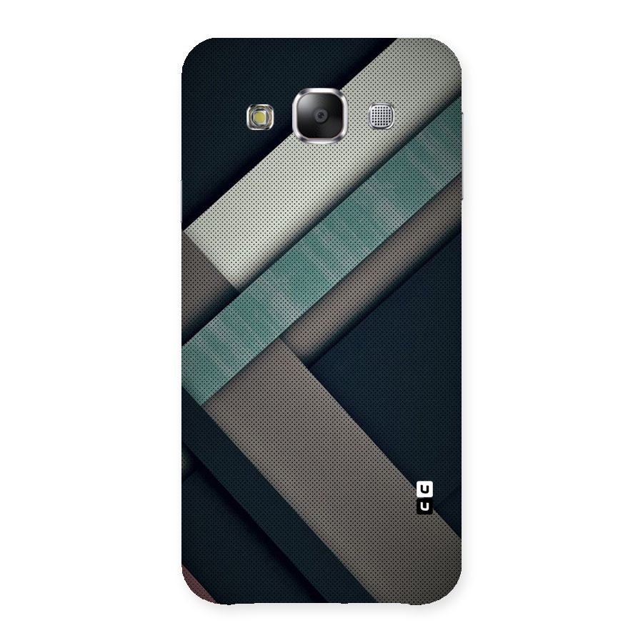 Dark Stripes Back Case for Samsung Galaxy E5
