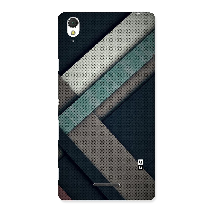 Dark Stripes Back Case for Sony Xperia T3