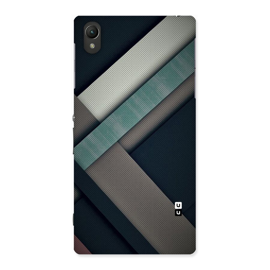 Dark Stripes Back Case for Sony Xperia Z1