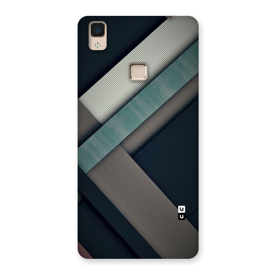 Dark Stripes Back Case for V3 Max