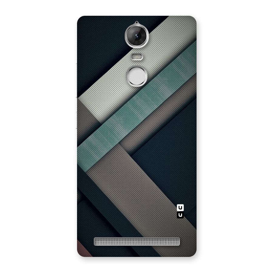 Dark Stripes Back Case for Vibe K5 Note