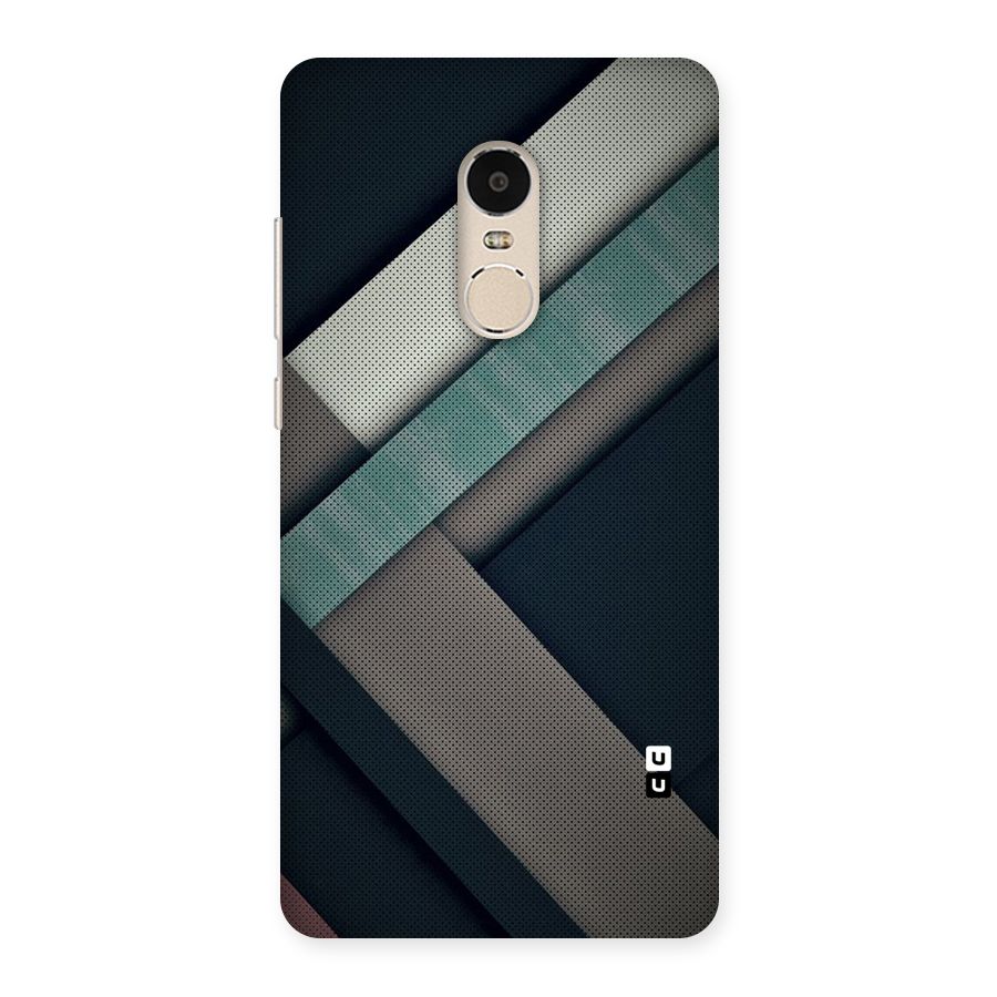 Dark Stripes Back Case for Xiaomi Redmi Note 4