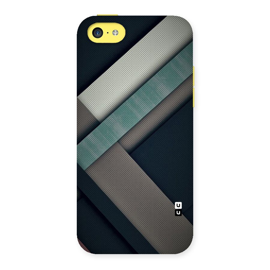 Dark Stripes Back Case for iPhone 5C