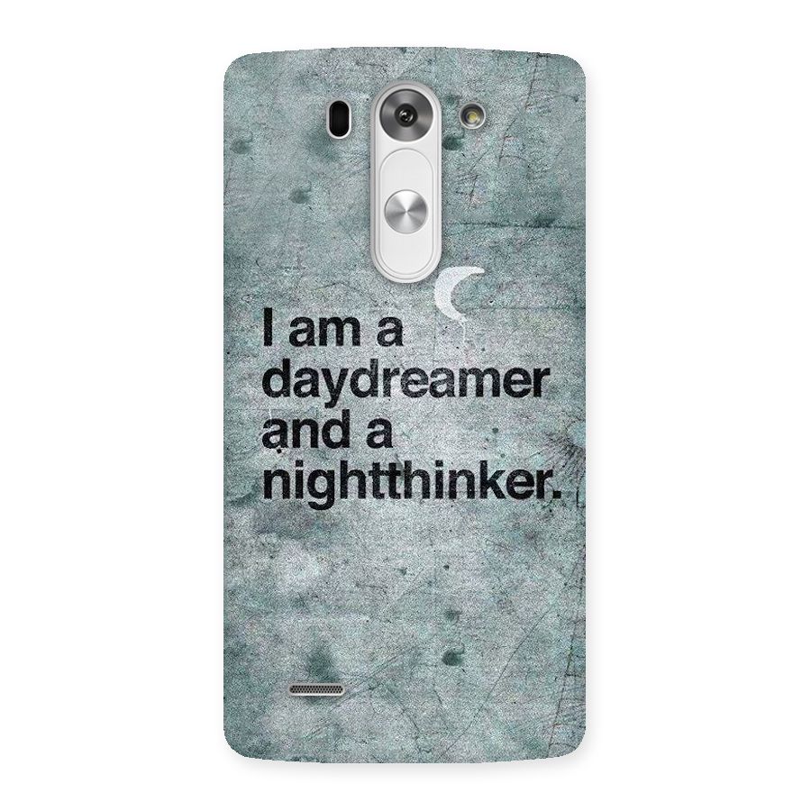 Day Dreamer Night Thinker Back Case for LG G3 Mini