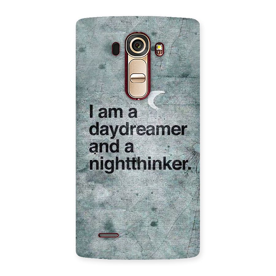 Day Dreamer Night Thinker Back Case for LG G4