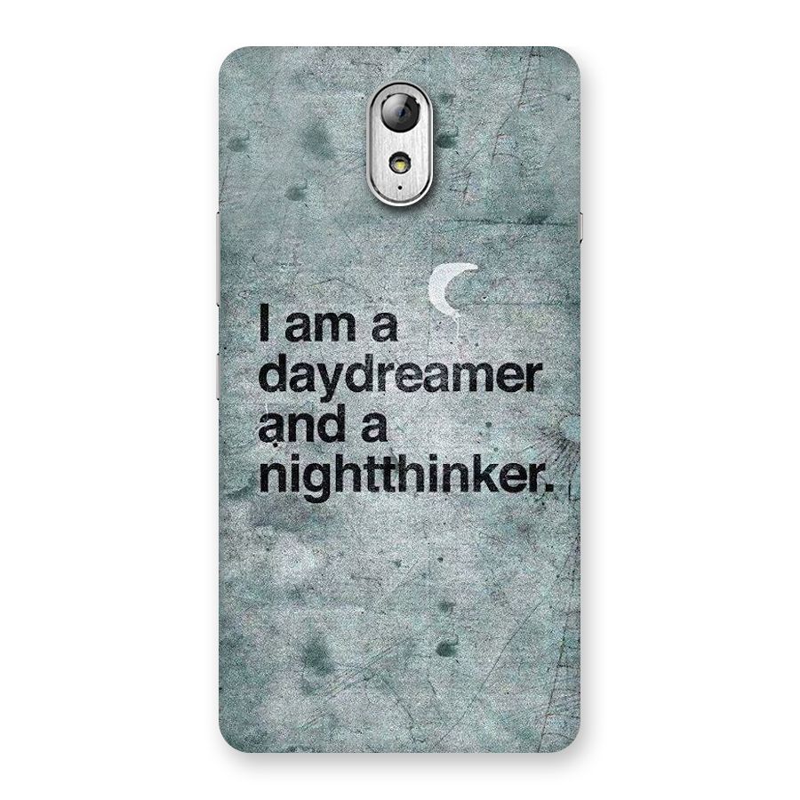 Day Dreamer Night Thinker Back Case for Lenovo Vibe P1M