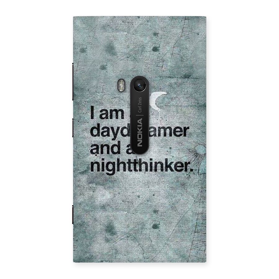 Day Dreamer Night Thinker Back Case for Lumia 920