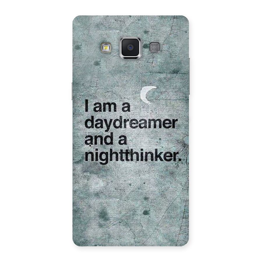 Day Dreamer Night Thinker Back Case for Samsung Galaxy A5