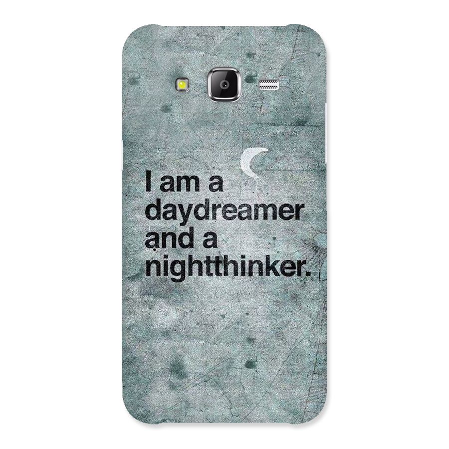 Day Dreamer Night Thinker Back Case for Samsung Galaxy J5