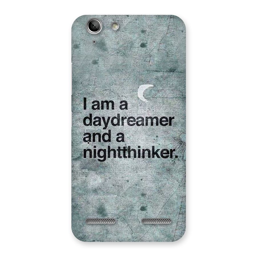 Day Dreamer Night Thinker Back Case for Vibe K5
